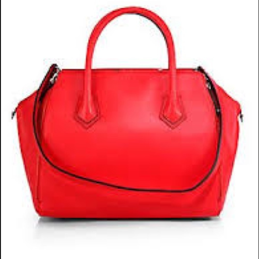 BRAND NEW - Hot red Rebecca Minkoff perry satchel